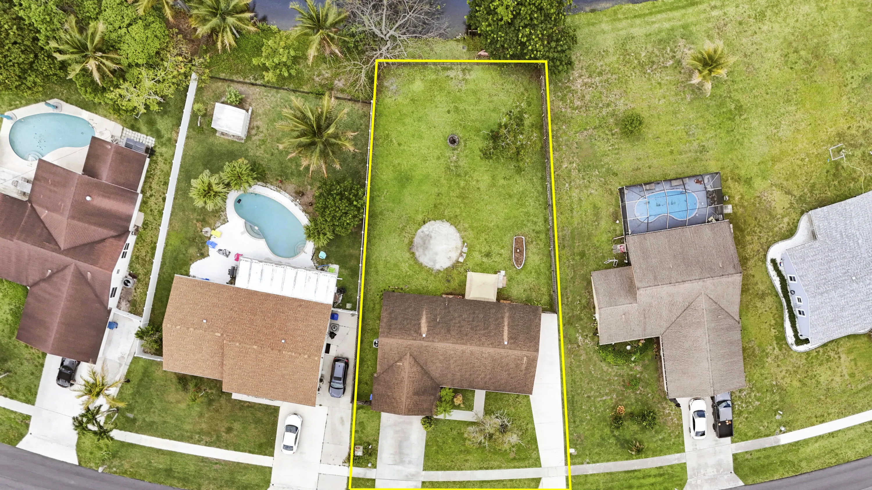 Aerial of Lot