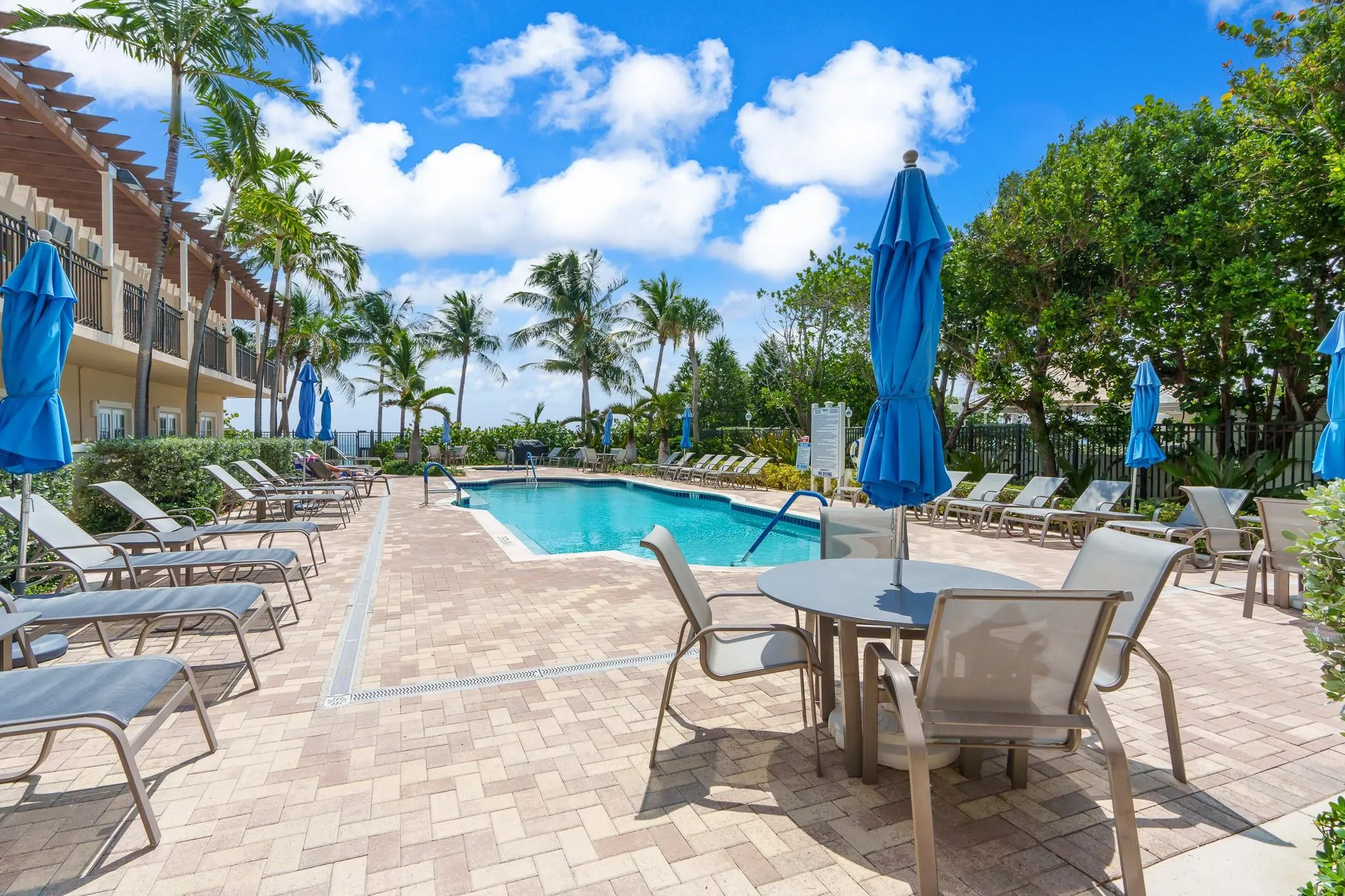 Social Pool and Spa by the beach