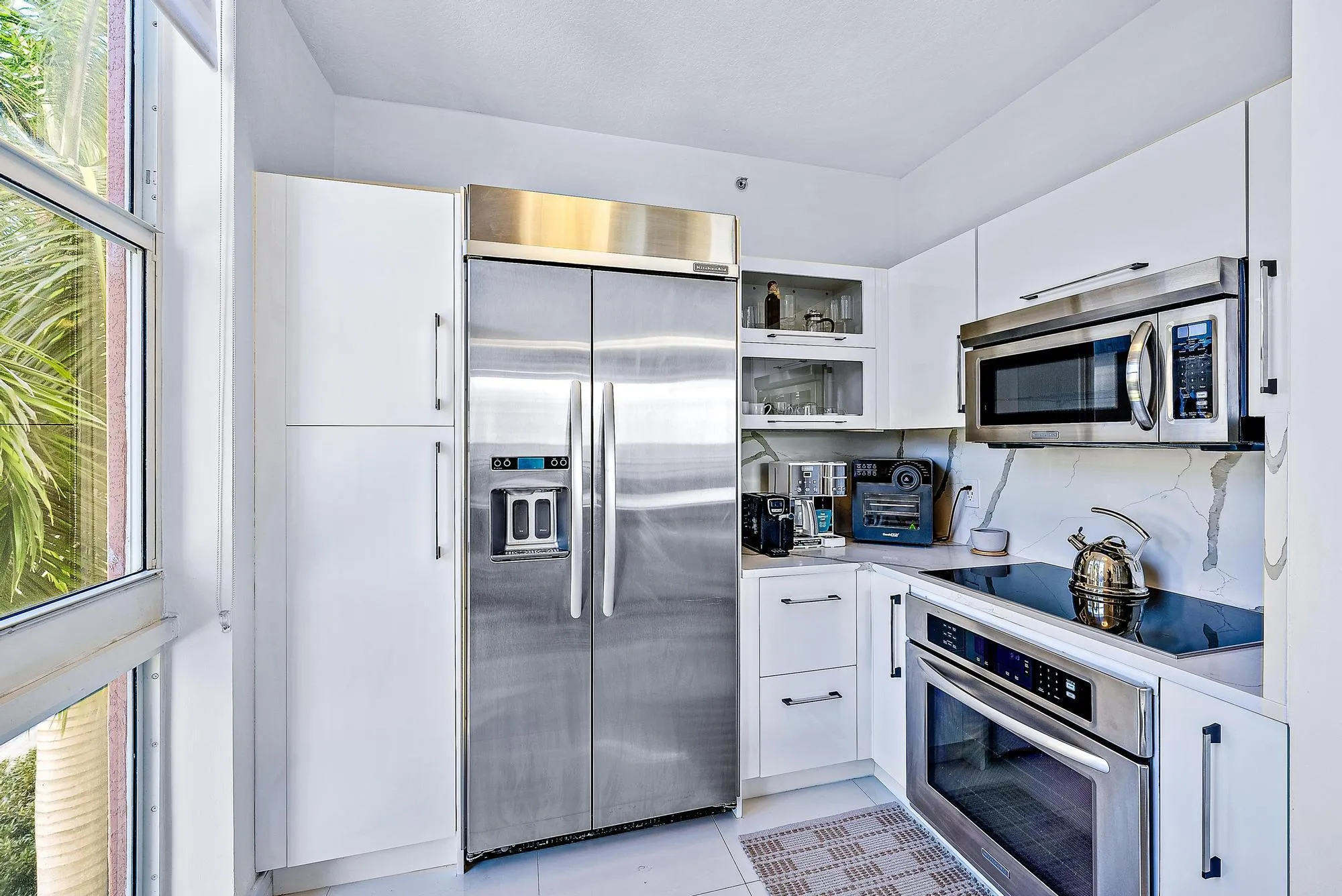 New appliances and pantry