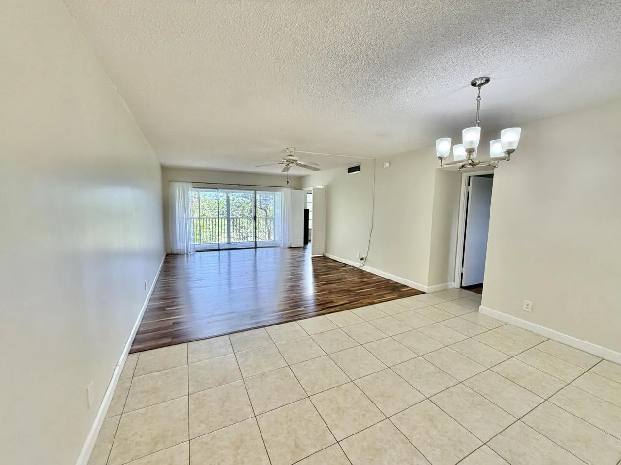 Dining to living room view