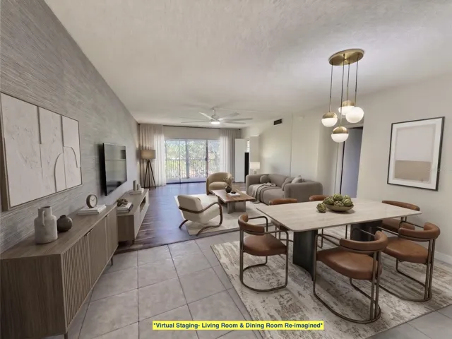 Modern Living & Dining Staging - VS