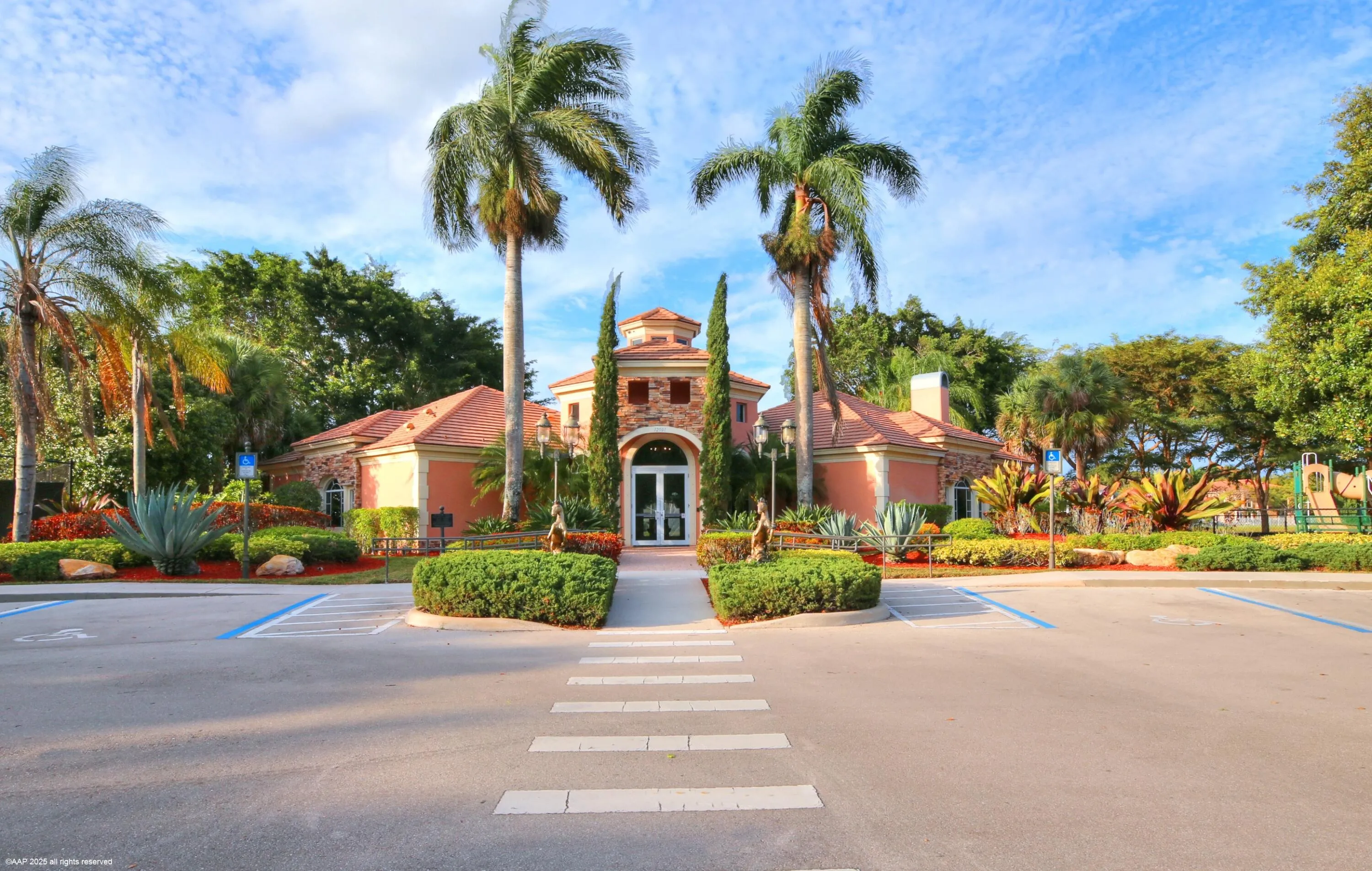 Clubhouse at Front Entry