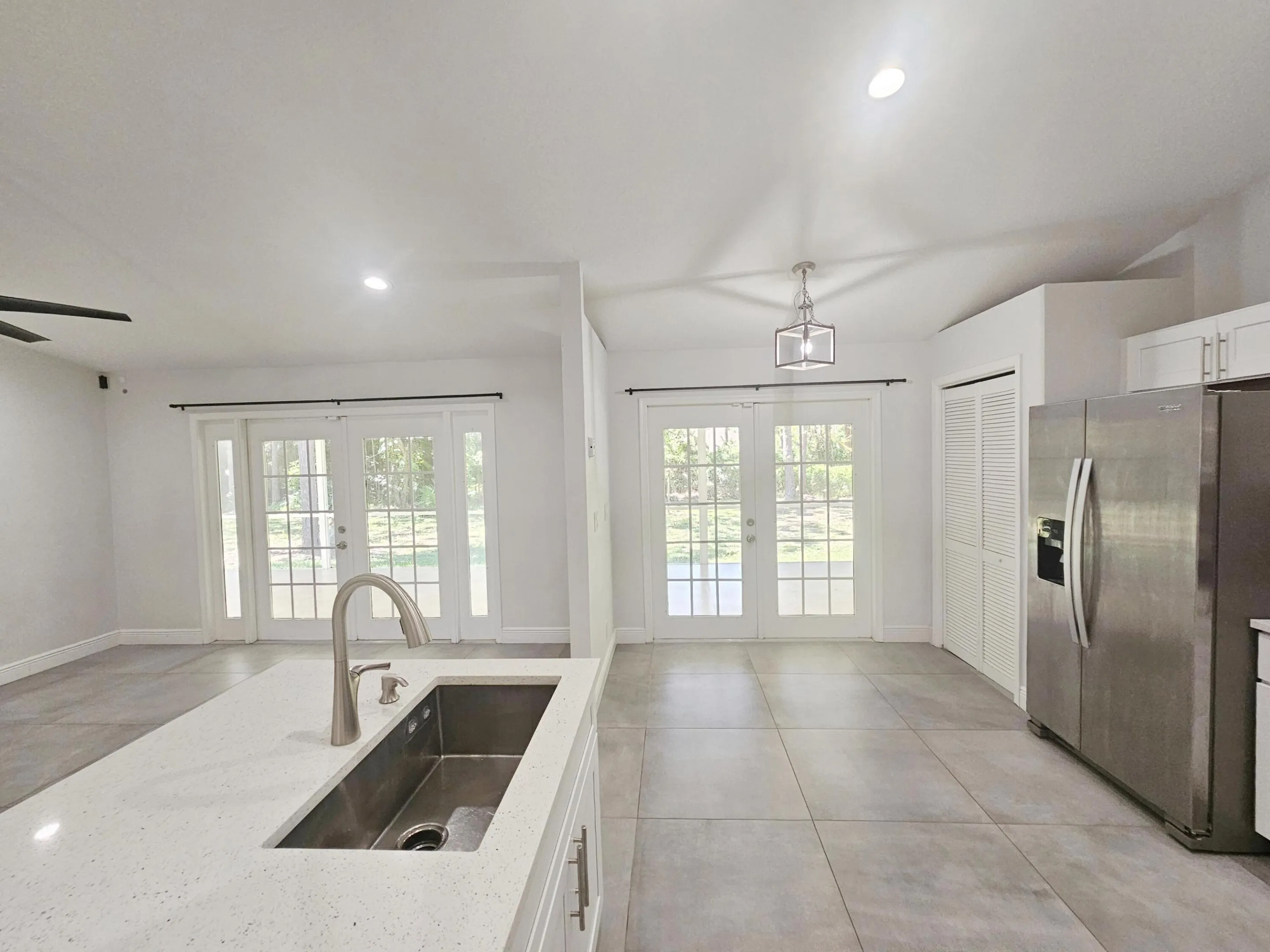 2 french door to patio