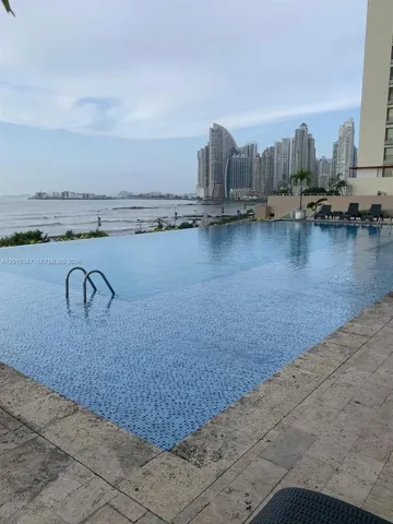Large Infinity Pool with Ocean Front Views