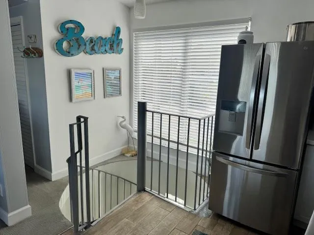 Top of second floor unit