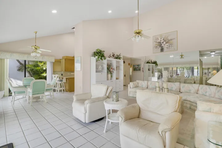 Living Room & Dining Area