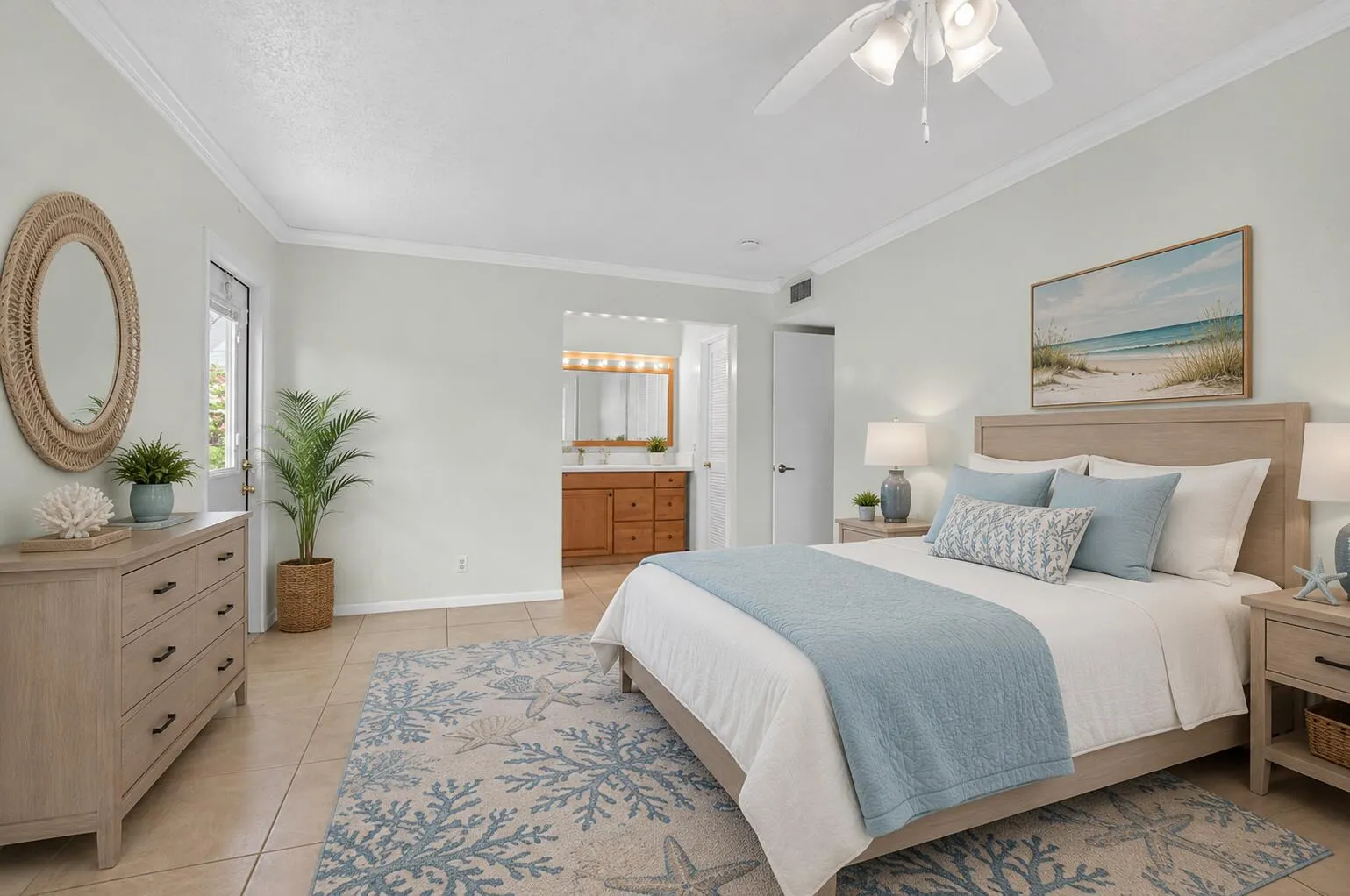 Primary Bedroom-virtually staged
