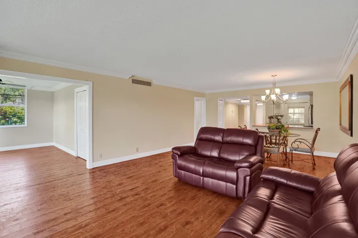Living area off of 3rd bedroom.