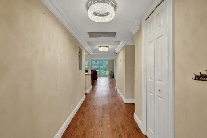 Front entrance. Lots of closet space.