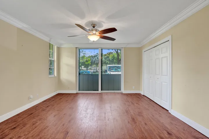 Primary suite with an abundance of natural light.