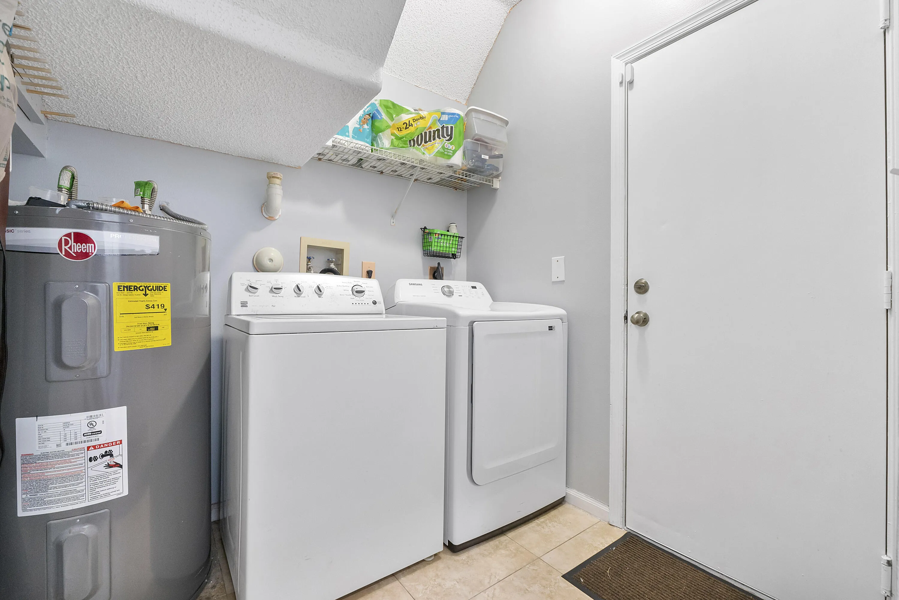 First Floor Laundry Utility Room