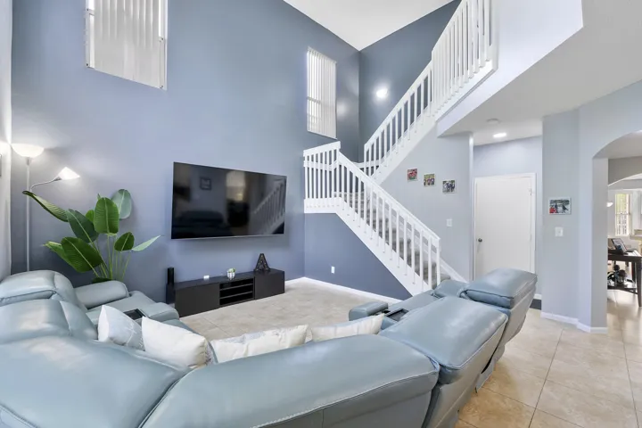Living Area - Light and Bright w/ High Ceilings