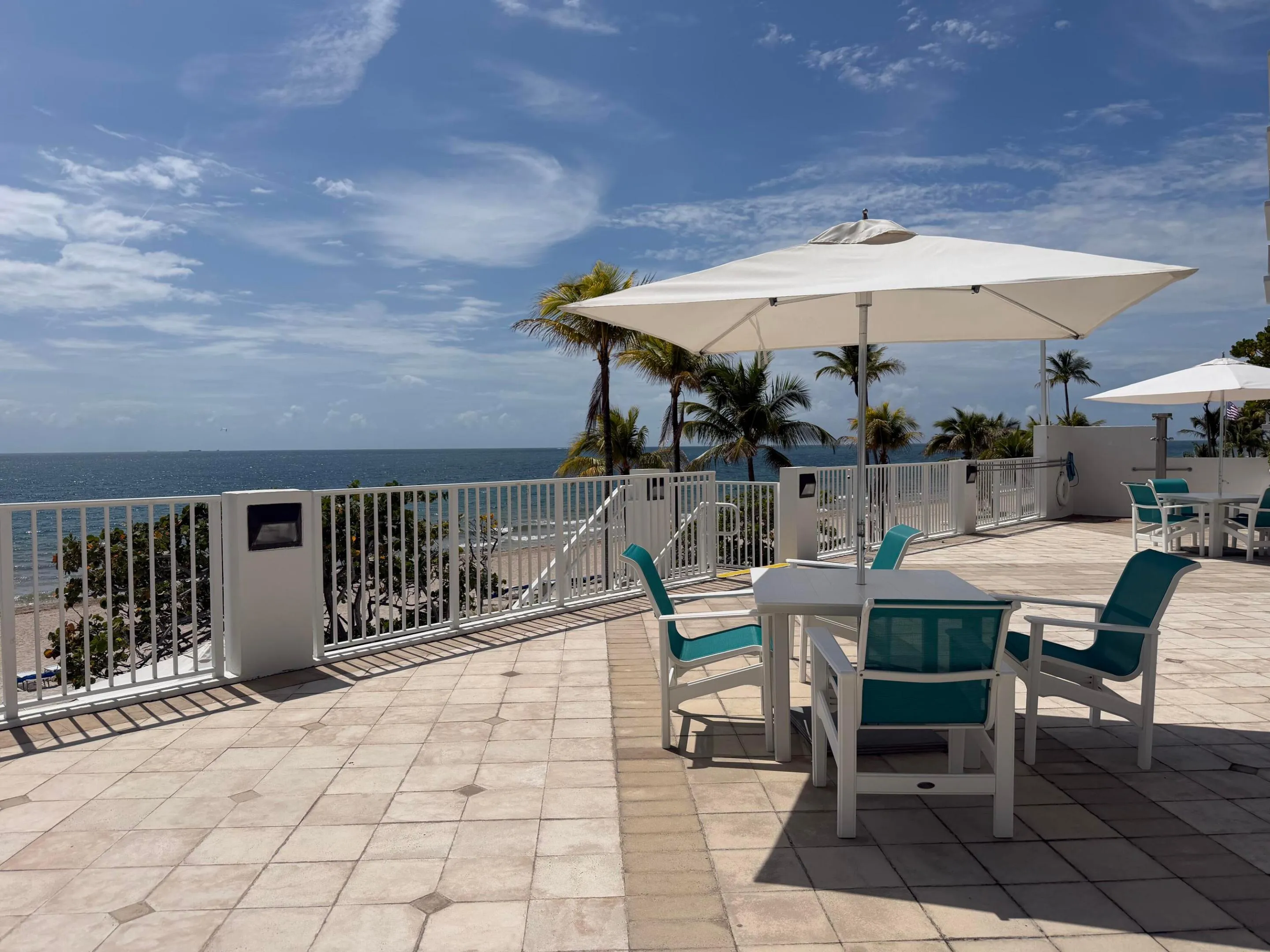 Ocean deck