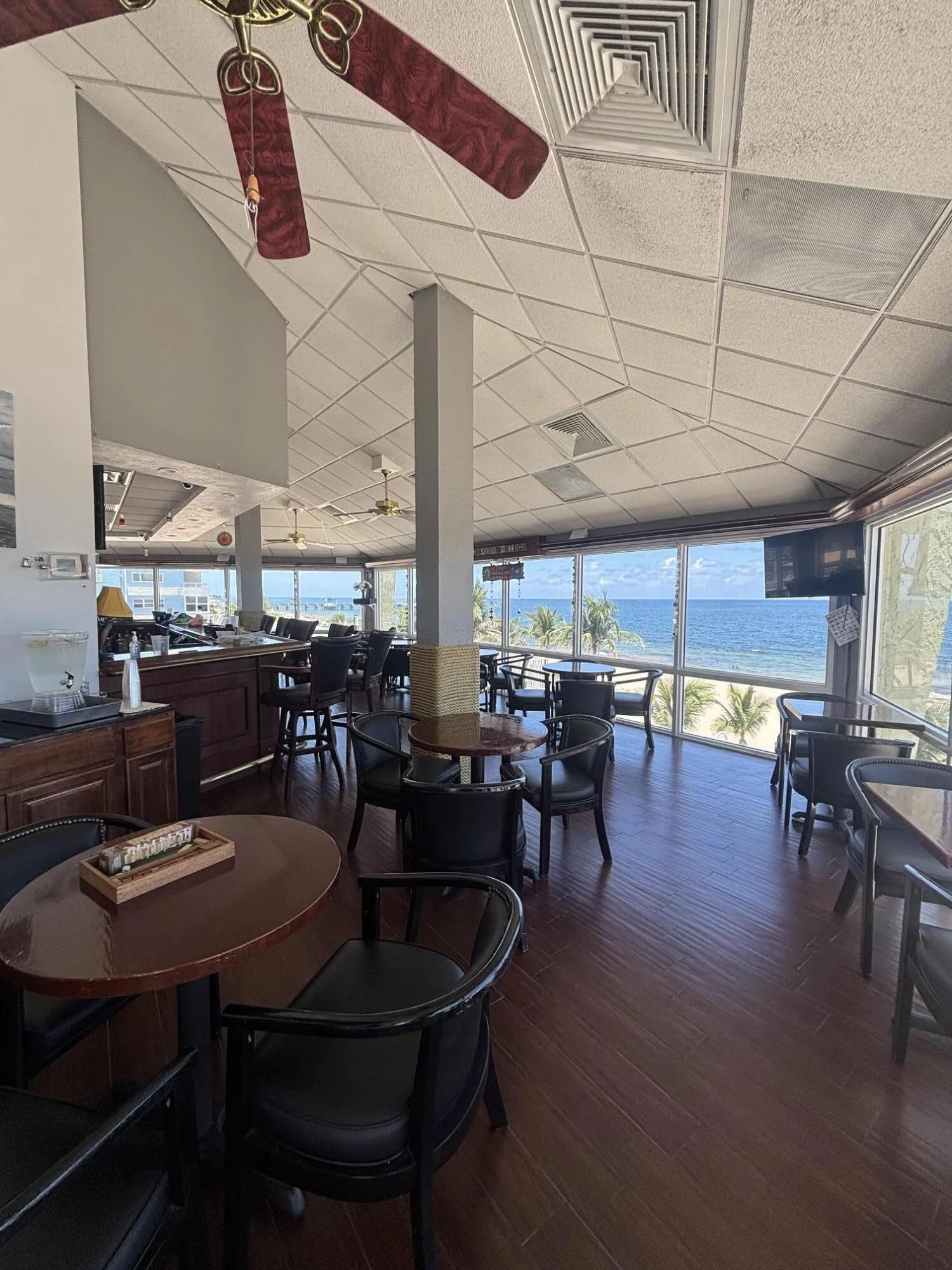 Bar with beautiful views