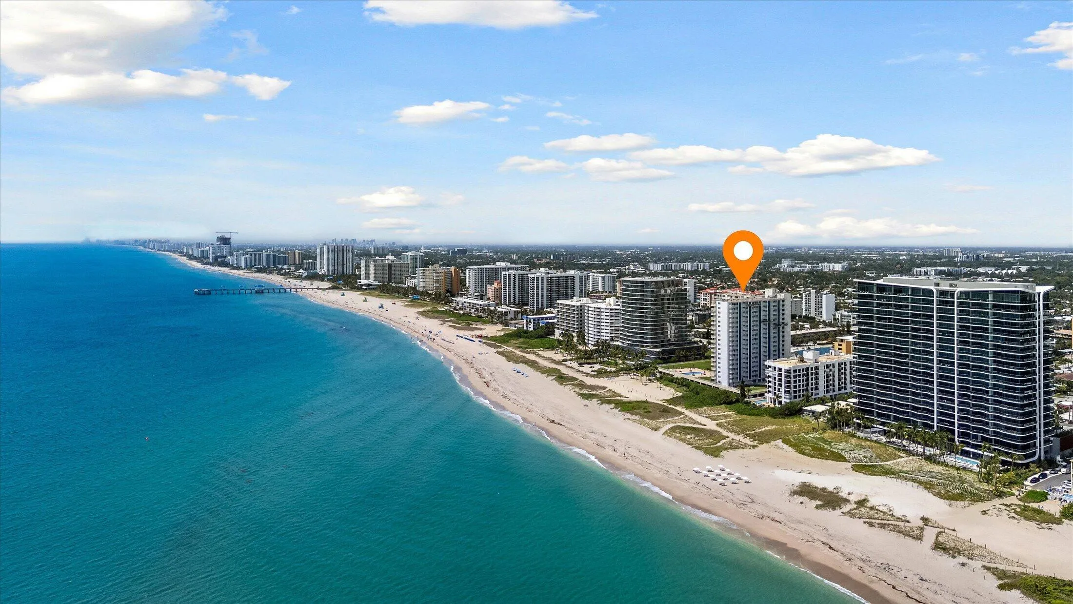Building less than a mile away from the new pier!