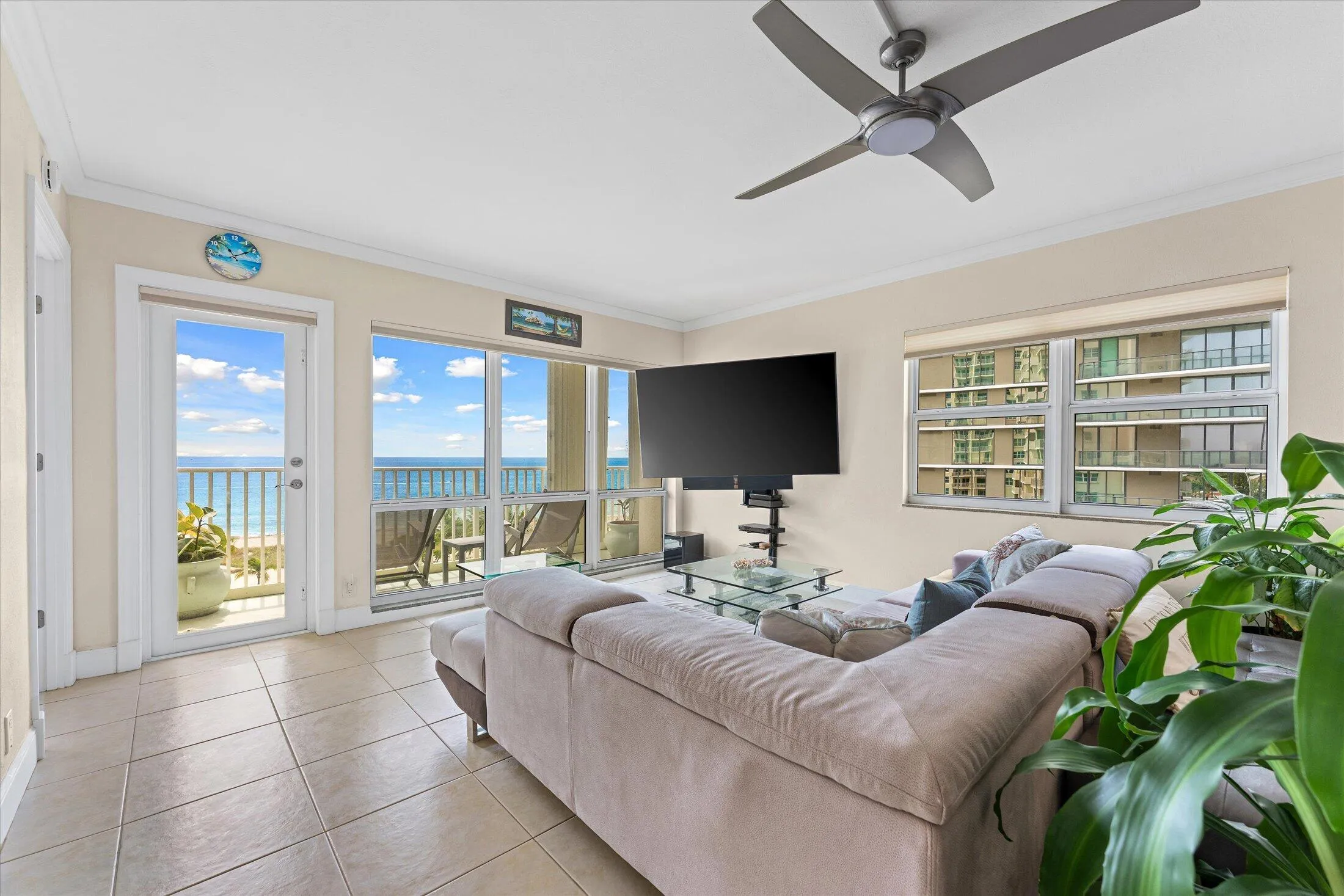 Living room with a view!