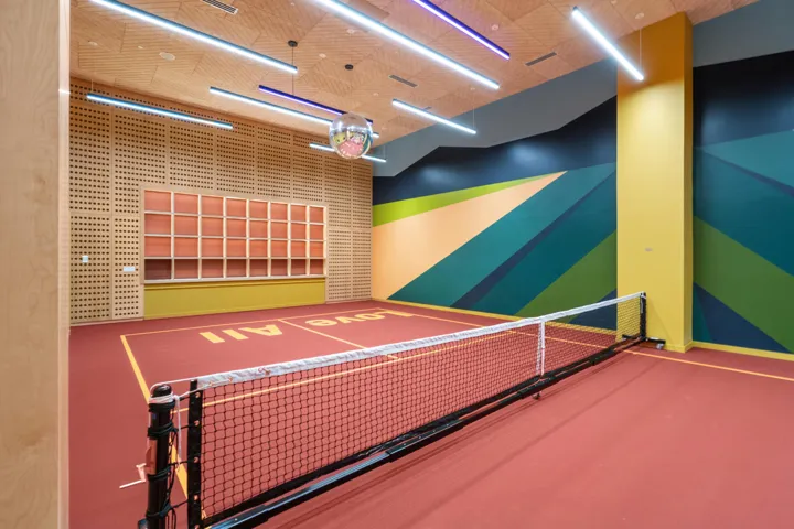 Pickleball court
