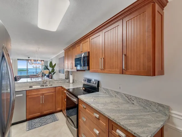 Enjoy the views while making the dishes