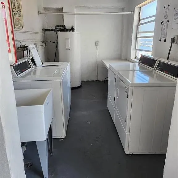 community laundry room