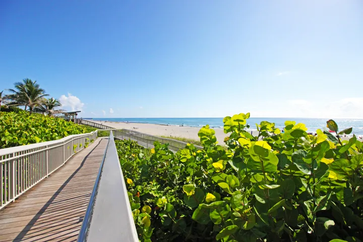 Boynton Boardwalk at nearby Oceanfront Park