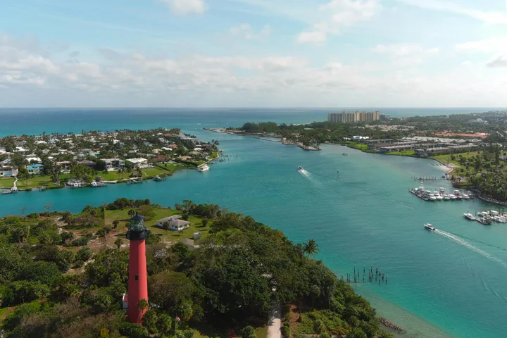 A little further north is Jupiter inlet and Lighthouse