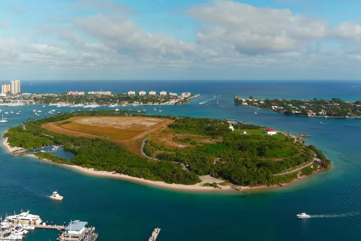 Just north is the infamous Peanut Island