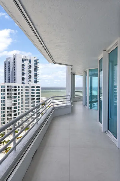 Balcony off Kitchen
