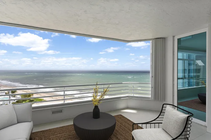 Balcony Virtually Staged