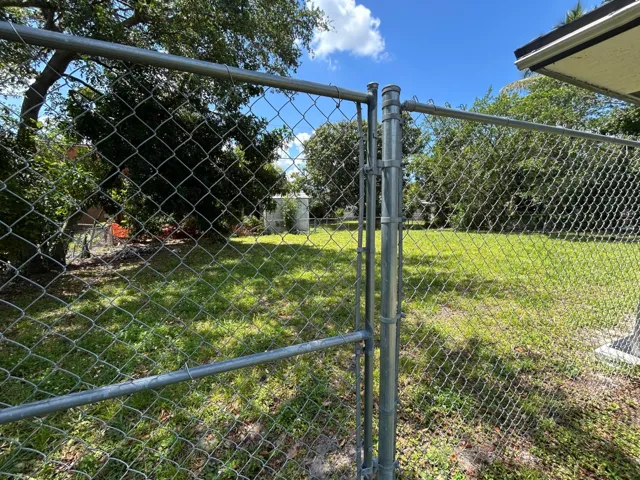 Shared backyard behind Unit #2