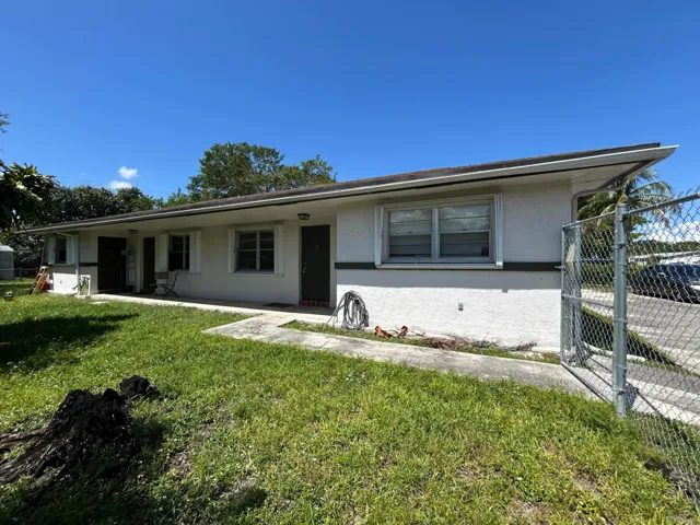 Front of both duplexes