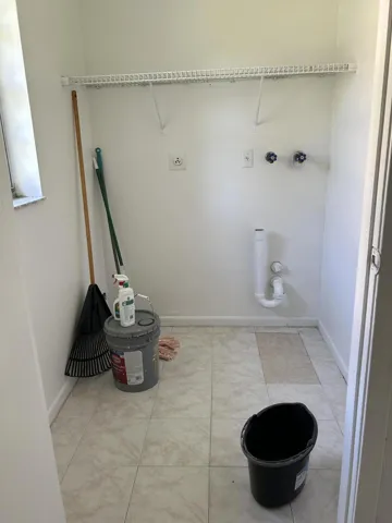 Laundry Room with washer and dryer hook-ups