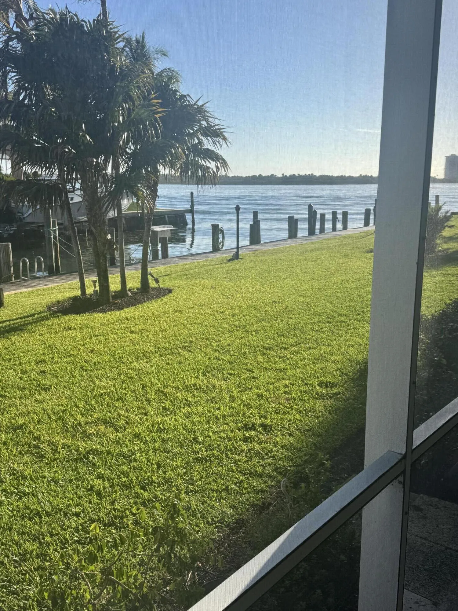 view from living room