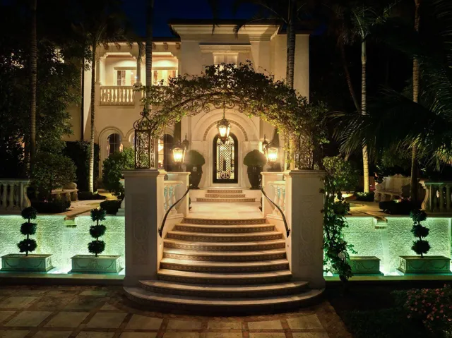 Gorgeous evening view.