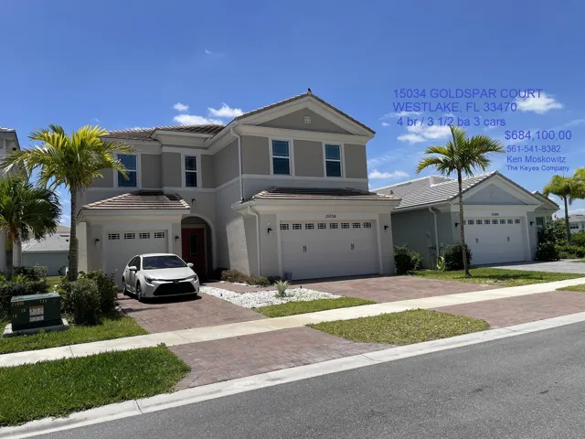 Front elevation of house