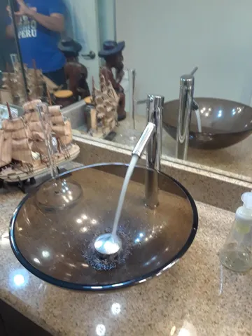 Guest bath new faucet