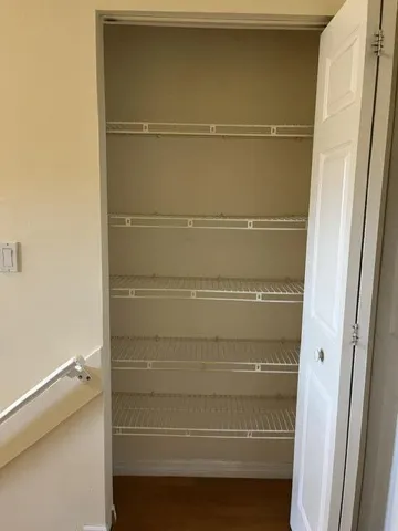 MORE STORAGE SPACE 2ND FLOOR