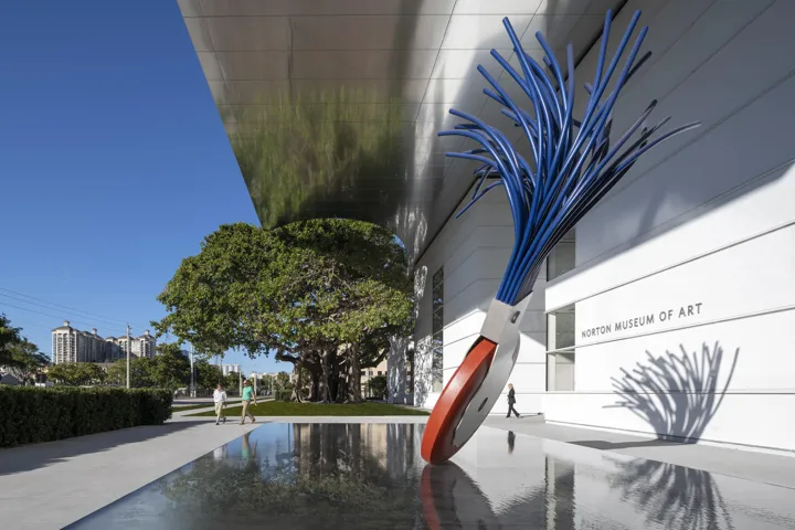 Norton Art Museum - Heyman Plaza