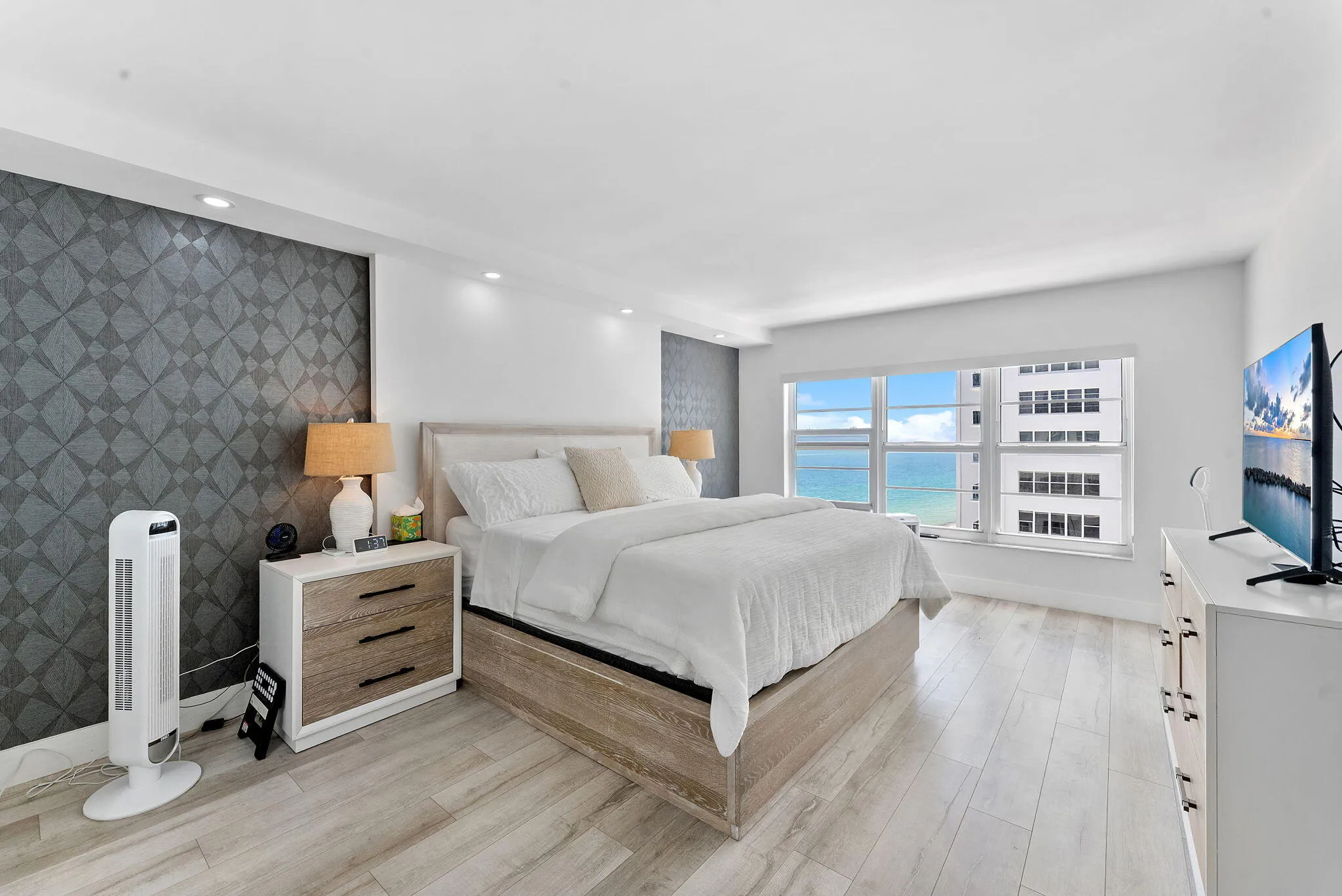 Primary Bedroom King Size Bed