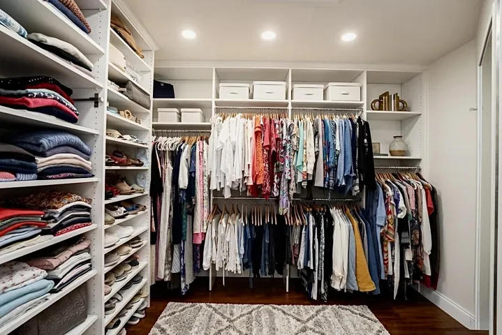 Master closet 1