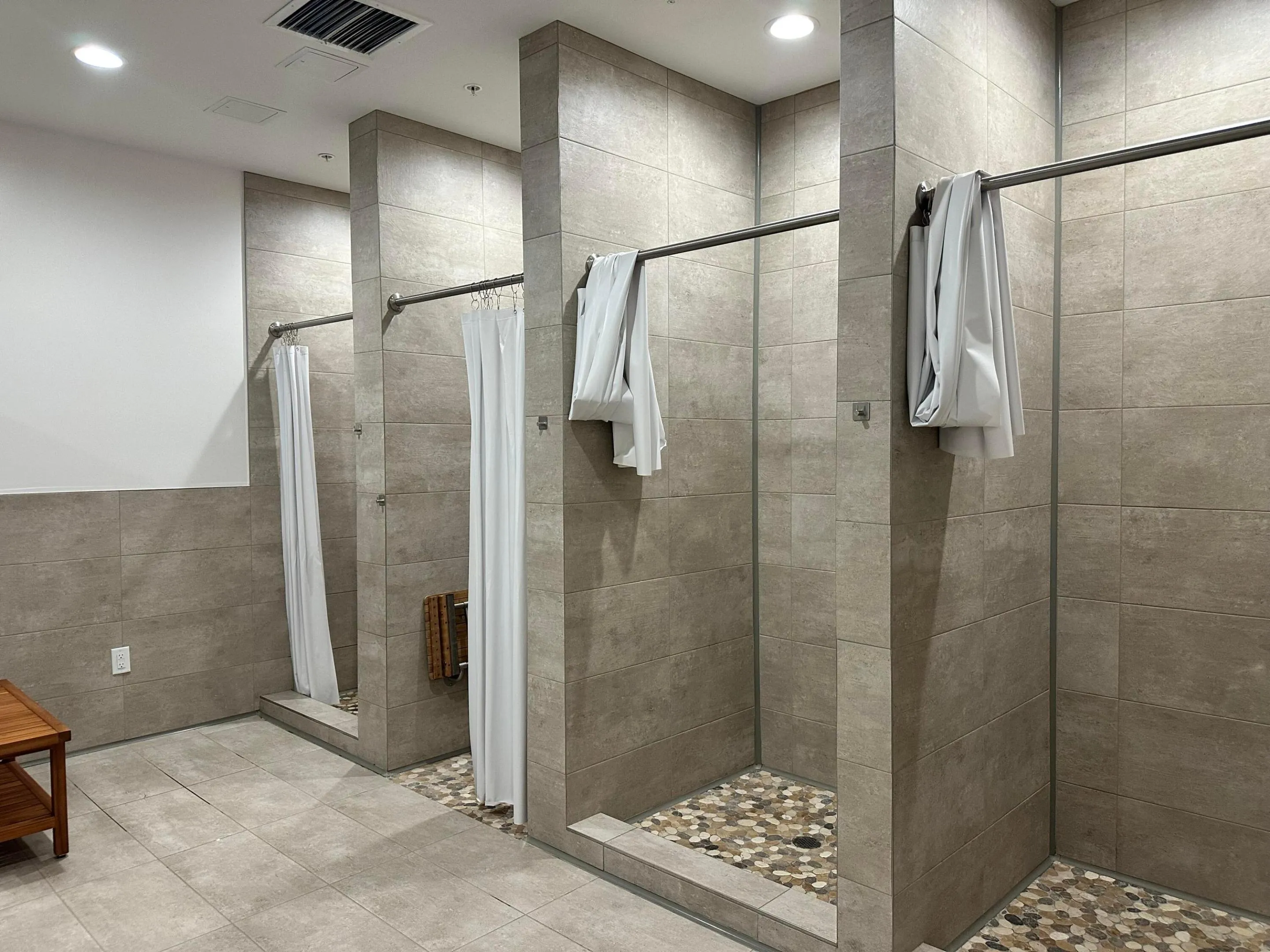 Pool Showers