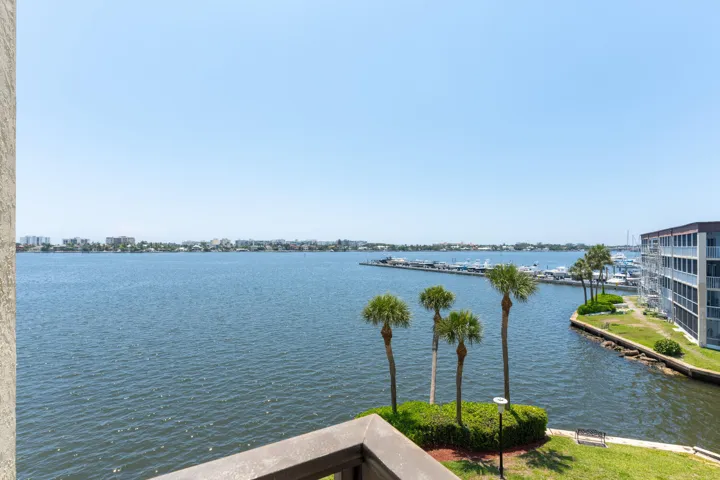 View from end of front balcony
