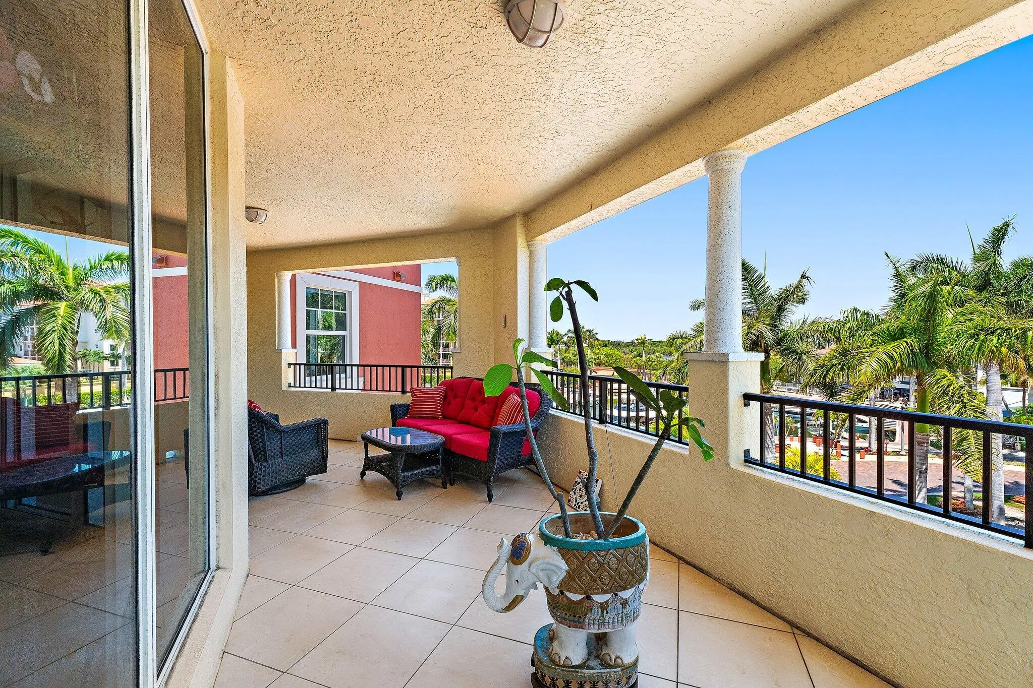 Ample Outdoor Wrap Around Patio Space