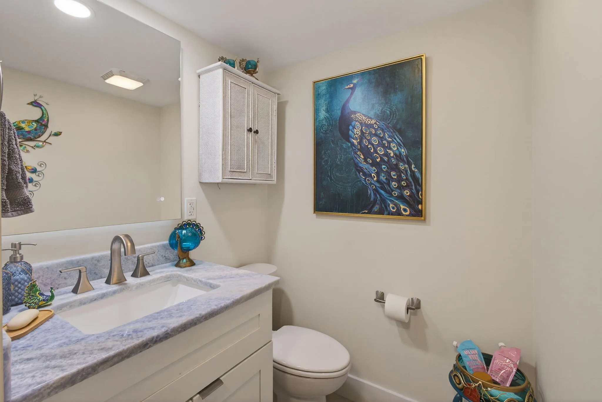 Brand-new vanity & cabinets