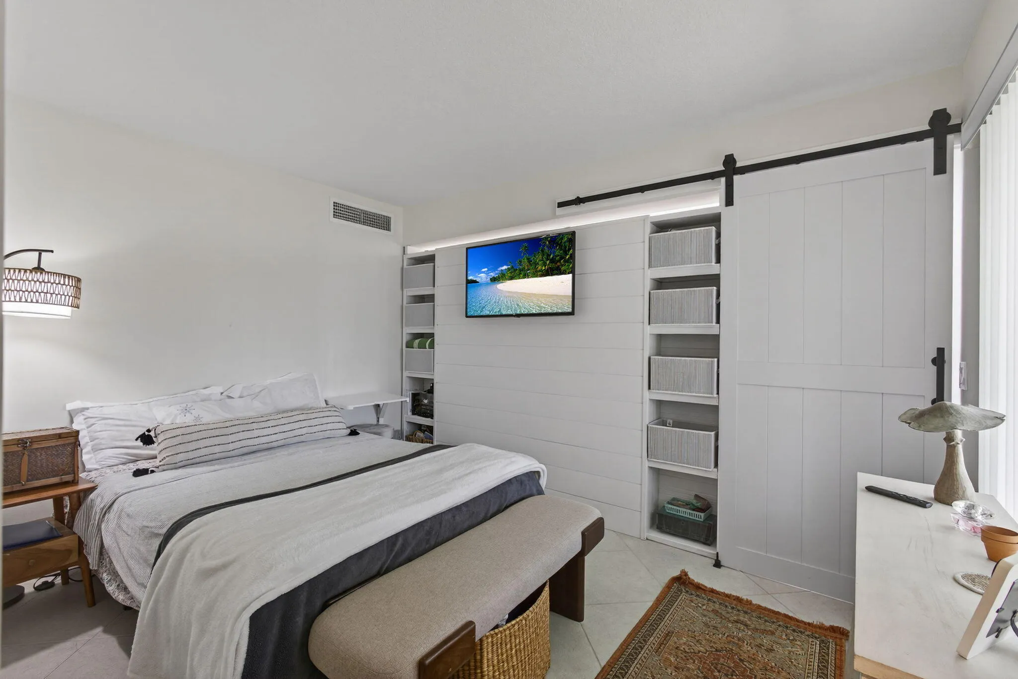 Barn doors add style & privacy