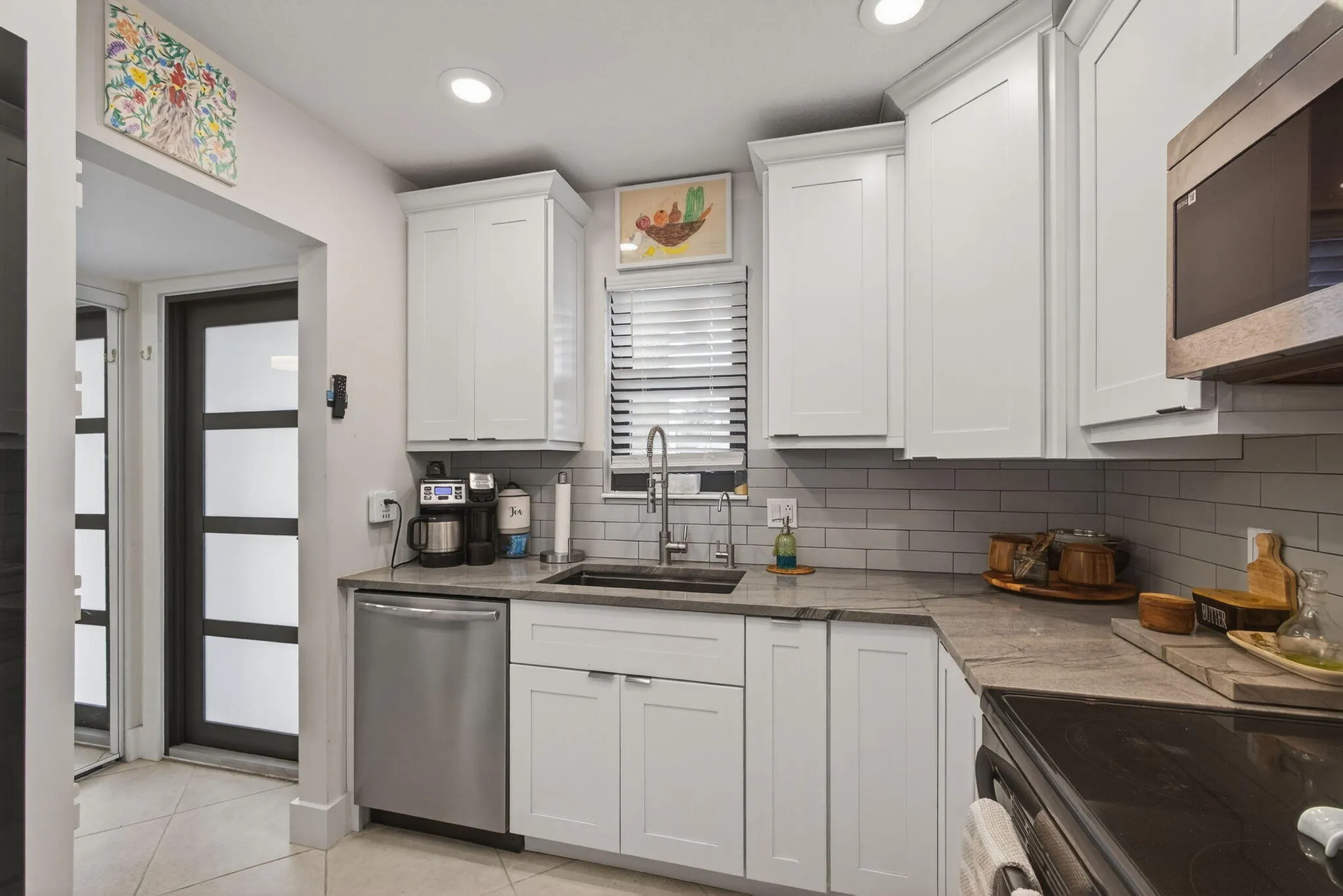 Stainless-steel appliances
