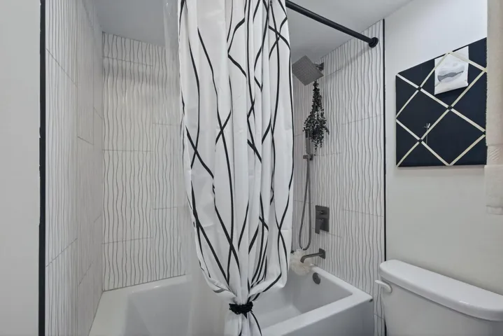 Brand-new tiles & fixtures