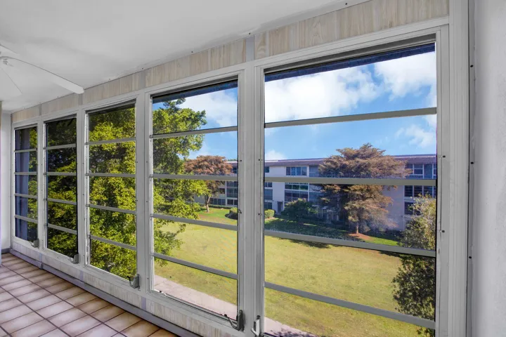 GLASS ENCLOSED PATIO