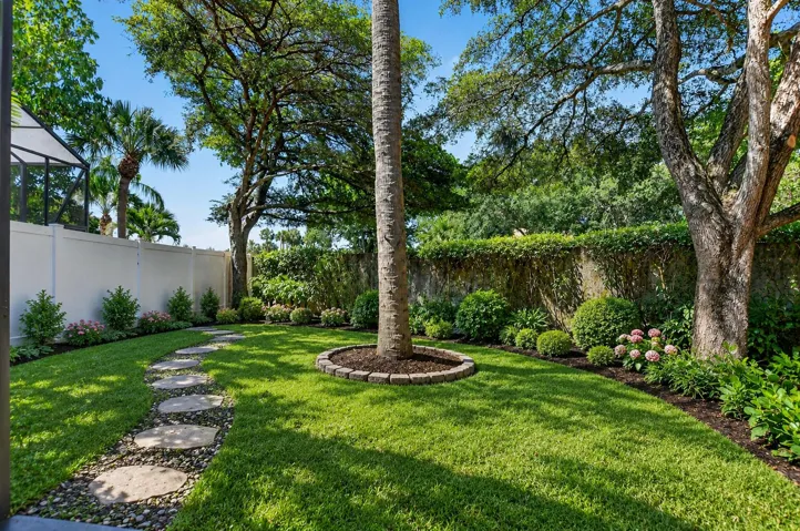 Backyard Virtually Staged