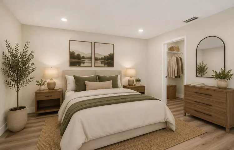 Second Bedroom Virtually Staged