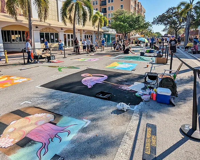 Street painting festivals